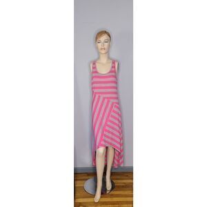 MAGIC Stripe Sleeveless Maxi Dress Size Medium